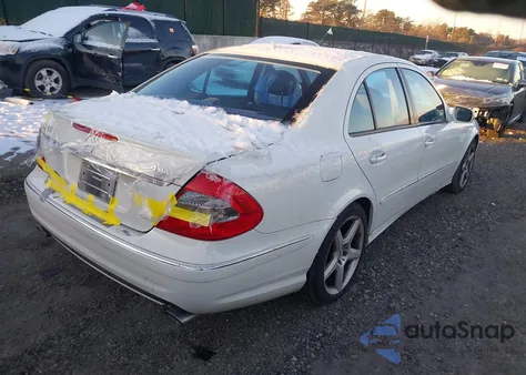 2009 Mercedes-Benz E 350 4Matic из США, поврежденный, VIN WDBUF87XX9B421340